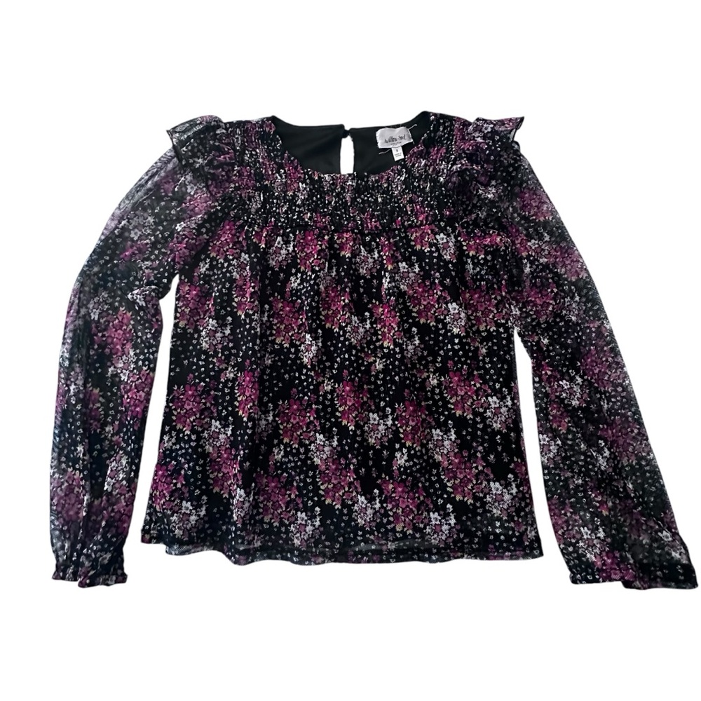 Buckle Willow Root Floral Top